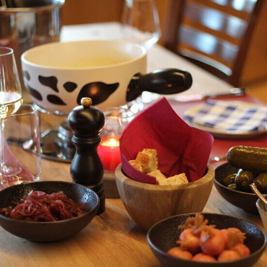 Fondue/Raclette in der Dröschhütte